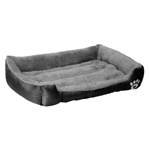 Hundebett Hundekissen Haustierbett Hundesofa Bett Katzenbett Hundekissen Schwarz - Bild 1 von 1