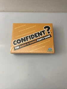 Confident? The Guess A Range Party Game - Fun Family Trivia, New & Sealed - Picture 1 of 24