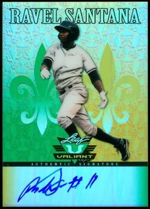 2012 Leaf Valiant Draft Baseball Autograph #VA-RS2 Ravel Santana AUTO - Picture 1 of 1