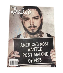 Post Malone Signed Autographed Inked Full Magazine September 2018 - Picture 1 of 1