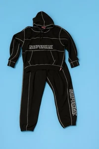 Supreme Central Cee Tracksuit In Schwarz In Größe M ￼ - Bild 1 von 5