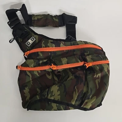 Pañal Dude Camuflaje Papás Hombres Unisex Bandolera Mensajero Multi-Bolsillo Bolsa de Pañales Foto 1 de 4