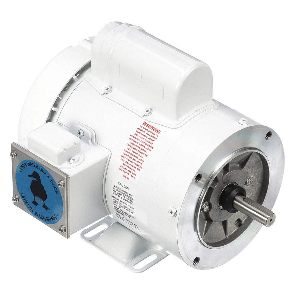 LEESON 112528.00 Motor,3/4 HP,1725,56C,115/208-230V 48ZF41 - Image 1 of 1
