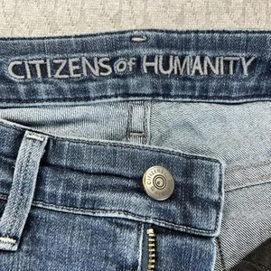 Citizens of humanity Arielle Mid-Rise skinny Women (26X30) whiskered blue Pants - Picture 1 of 16