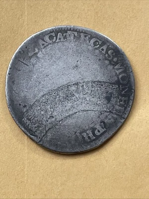 1811 Double Struck 2 Reales *Apprs 2 Hv Obv Struck W/ Rev  Die* G-VG (#1070) - Image 1 of 2