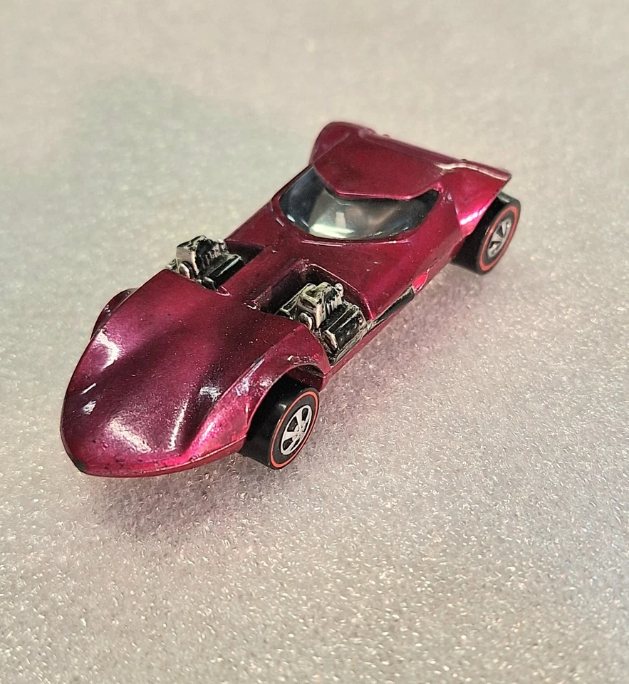 Hot Wheels Redline 1969 Twin Mill en Difícil de Encontrar Rosa Cremoso, Absolutamente Hermoso, En Foto 1 de 4