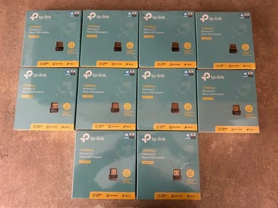 10X TP-Link TL-WN725N N150 150Mbps Wireless Nano USB 2.0 Network Adapter Dongle - Image 1 of 4