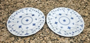 Set 2 -Vintage Churchill Finlandia Collection Queens Swirl 10" Rim Dinner Plates - Picture 1 of 5