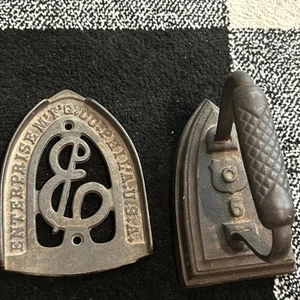 ENTERPRISE MFG. CO. Phila.. USA Eisenständer MIT GUSSEISEN FLACHEISEN - Bild 1 von 7