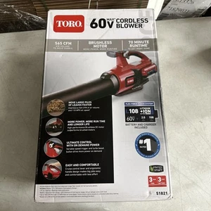 Toro Flex-Force 51821 60V 565 CFM Cordless Leaf Blower - Picture 1 of 6