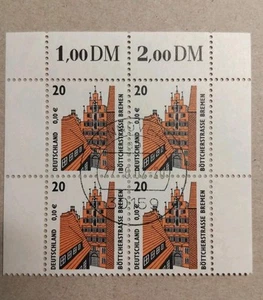BRD 2001 *Mi 2224 * 4er Block gestempelt *Rundstempel 27.06.2002 *oben - Bild 1 von 1