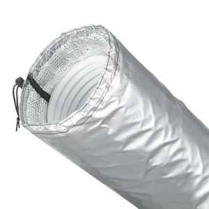 Cubierta de manguera de aire acondicionado portátil manga de tubo impermeable manga de aislamiento - Imagen 1 de 12
