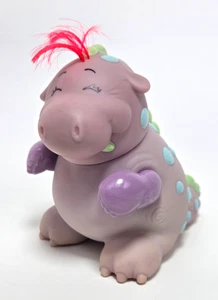 Bota de figura Strawberry Shortcake púrpura mascota dinosaurio Kenner 1984 - Imagen 1 de 6