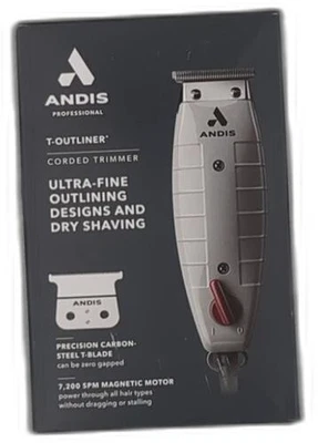 Recortadora de barba y cabello profesional Andis 04780 T-outliner para hombre con carbono Foto 1 de 4