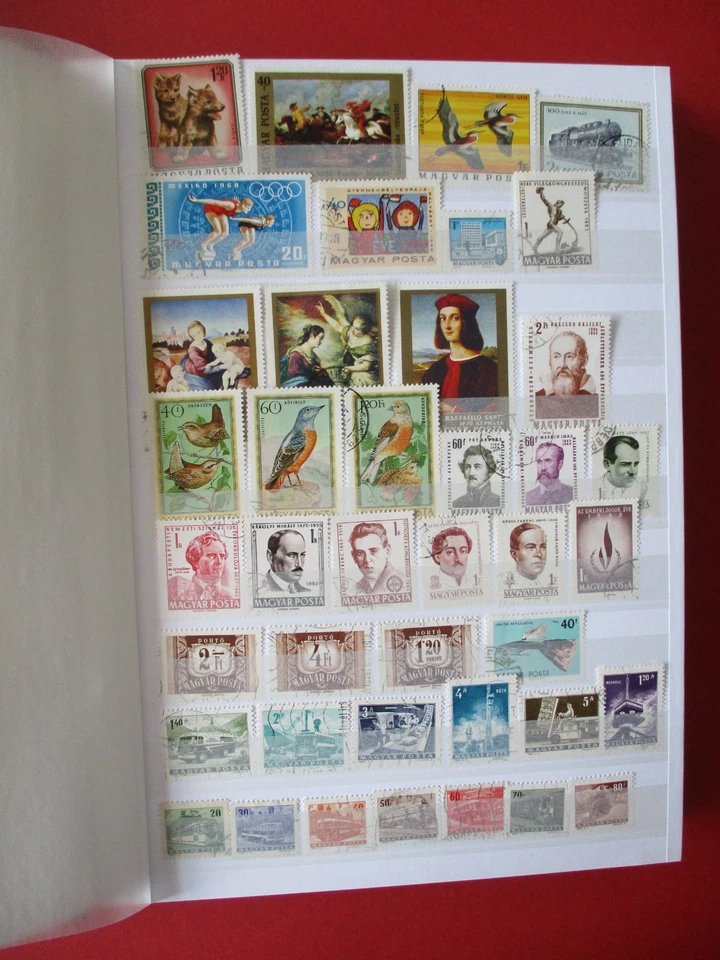 World Stamp Collection Prophila Stockbook Spain Hungary Sweden Ireland etc Used - Image 1 of 4