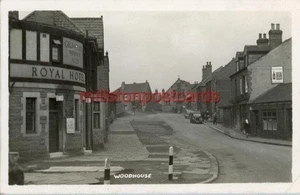 ECHTFOTO POSTKARTE ROYAL HOTEL, WOODHOUSE, (BEI SHEFFIELD), WEST YORKSHIRE - Bild 1 von 2