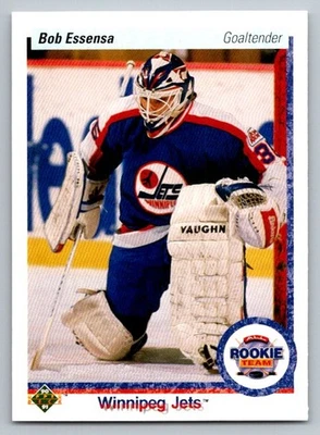 1990 Upper Deck Bob Essensa #337b Winnipeg Jets - Image 1 of 2