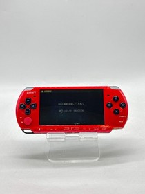 Sony PlayStation Portable PSP-3000 Video Game Handheld Console Red-Black