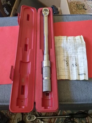 Proto 6066 3/8» щелчок динамометрический ключ LNC!! С жестким чехлом - Изображение 1 из 4