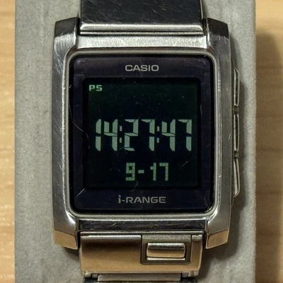 Casio I-RANGE IRW-101 Tough Solar Atomic Wave Ceptor Digital Watch IRW101 *READ* - image 1 of 4