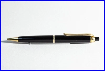 GEHA N° 830 Druck Bleistift mit 3er ClipRing in Schwarz & Gold für 1.18mm Minen - Bild 1 von 4