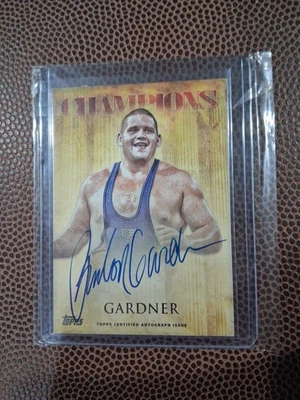 2012 Topps U.S. Olympic Team Champions OCA-RG Rulon Gardner Certified Auto - Image 1 of 2