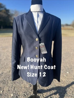 ¡NUEVO! Abrigo Booyah Hunt talla 12 - ¡Nuevo! Azul marino Foto 1 de 4