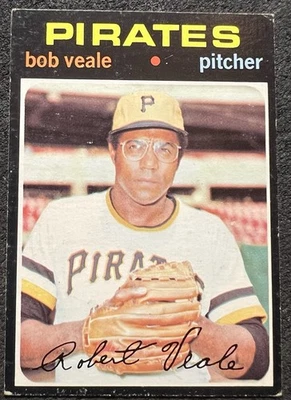 1971 TOPPS BOB VEALE (PITTSBURGH PIRATES) #368 VG/EX - Image 1 of 2