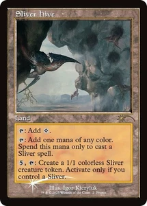 1x Sliver Hive - Foil Light Play MTG Magic - Kid Icarus - - Picture 1 of 1