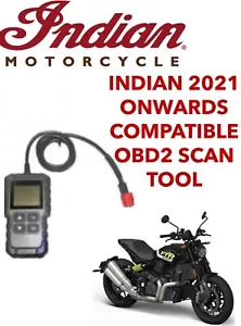 Escáner de código de falla herramienta diagnóstico OBD2 Indian Motorcycle 2021-en adelante - Imagen 1 de 1