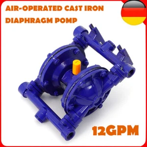 Druckluftmembranpumpe Doppelmembranpumpe Membranpumpe Chemisch Industrie 12 GPM - Bild 1 von 15