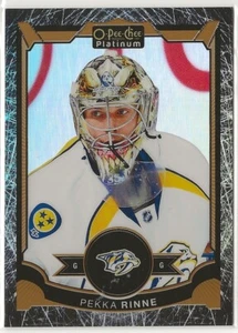 2015-16 O-Pee-Chee Platinum Black Ice #72 Pekka Rinne 27/99 Nashville Predators - Picture 1 of 2