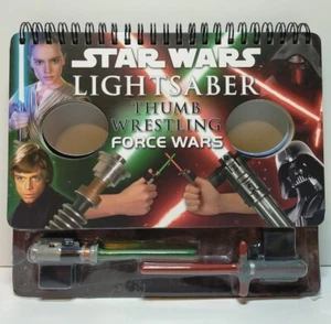 Star Wars Lightsaber Thumb Wrestling Force Wars by Pablo Hidalgo BOOK - Imagen 1 de 3