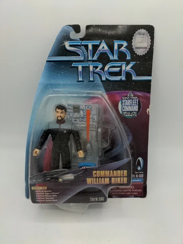 COMMANDER WILLIAM RIKER STAR TREK TNG TARGET EXCLUSIVE NEW Cover