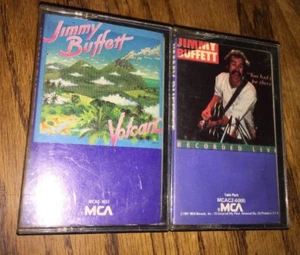 Cassette Jimmy Buffett Volcano You Had To Be There Live One Lot 1979 1981 - Imagen 1 de 9