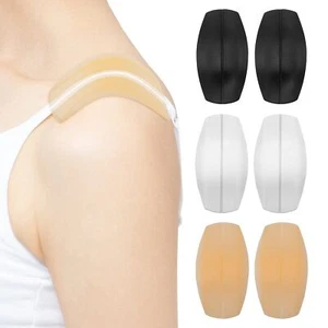 3 Pairs Silicone Bra Strap Cushions Holder Women's Soft Non-Slip Shoulder Pro... - Picture 1 of 7