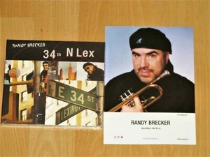 Randy Brecker - 34th N Lex - Michael Brecker - Grammy 2004 + Farbfoto - Neu+ovp - Foto 1 di 2