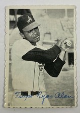 1969 Topps Deckle Edge Baseball - FELIPE ALOU #17 Atlanta Braves
