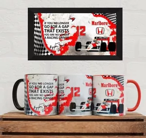 Ayrton Senna Mug, F1 Mugs, F1 Gifts, F1 Memorabilia, McLaren F1 - Picture 1 of 14