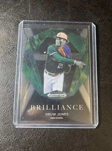 2022 PANINI PRIZM DRAFT PICKS BRILLIANCE ROOKIE DRUW JONES DIAMONDBACKS #BR-DJ - Picture 1 of 2