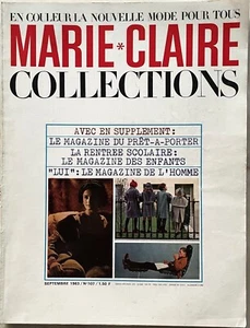 MARIE-CLAIRE n° 107 Les Collections des Grands Couturiers Automne Hiver 1963/64 - Imagen 1 de 8