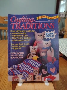 Crafting Traditions Magazine Jan/Feb 1999 ALL PATTERNS FULL SIZE. AQ4 - Picture 1 of 1