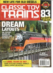 CLASSIC TOY TRAINS MAGAZINE OCTOBER 2017. - Picture 1 of 1