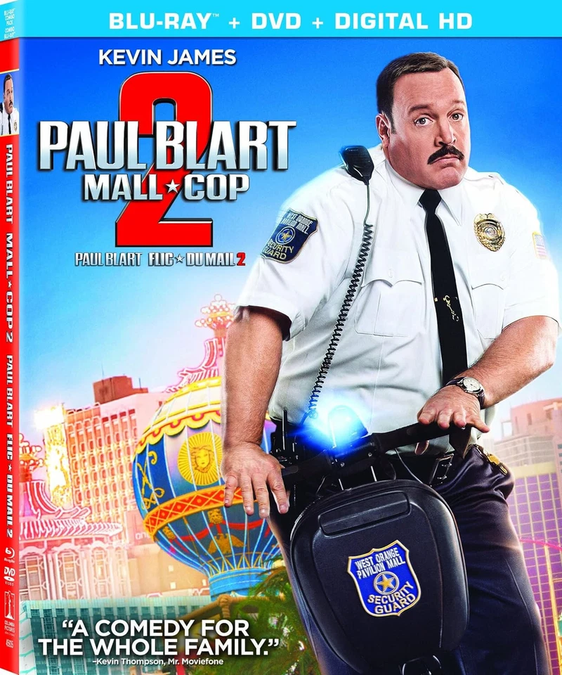 Paul Blart Mall Cop 2 /Flic du mail 2 (Blu-Ray/DVD) with slipcover - Image 1 of 1