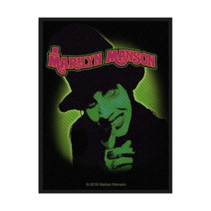 MARILYN MANSON SMELLS LIKE CHILDREN WOVEN SEW ON PATCH OFFICIALLY LICENSED - Picture 1 of 6