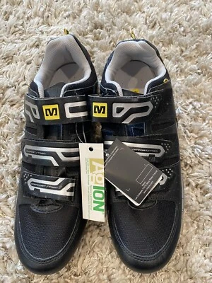 Zapatos de Ciclismo, MAVIC ERGO Fit 2D Hombres Botas de Bicicleta Talla 9 Negro, Gris Foto 1 de 4