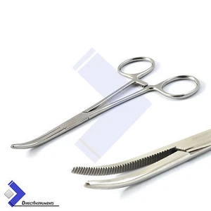 Hemostatic Rochester Curved Pean Clamp Locking Forceps 5.5'' Surgical Artery New - Picture 1 of 1