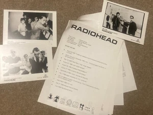 RADIOHEAD - PROMO press kit with bios and photos #4 - Picture 1 of 1