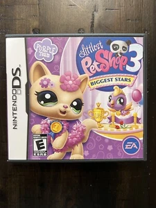Littlest Pet Shop 3: Biggest Stars - Purple Team (Nintendo DS, 2010) - Picture 1 of 7