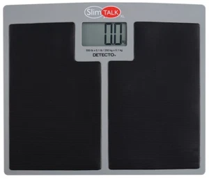 NEW Detecto SlimTalk XL Talking Scale Digital Low Profile Extra Wide Scale - Picture 1 of 4